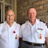 Owen Fitzgerald and Murray Salter, two of our Dedicated Legionaries
during  poppy days