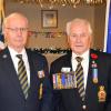MSM awarded to two well deserving legionnaires - Bill Beswetherick and John Robertson, 1 January 2018.